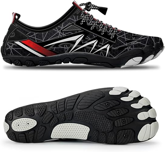 Mens Womens Water Sport Shoes Barefoot Quick-Dry Aqua Socks for Beach Swim Surf Yoga Exercise